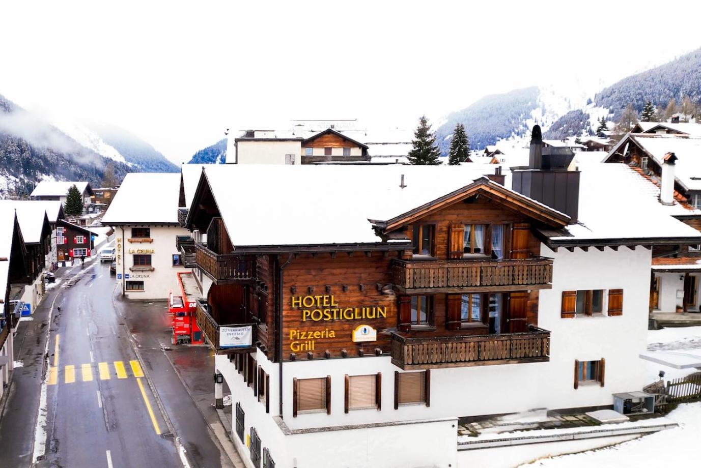 Hotel Postigliun Sedrun 24-7 Self-Checkin 外观 照片